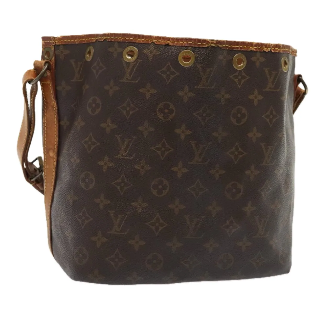 LOUIS VUITTON Monogram Petit Noe Shoulder Bag M42226 LV 90549