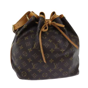LOUIS VUITTON Monogram Petit Noe Shoulder Bag M42226 LV yk11627