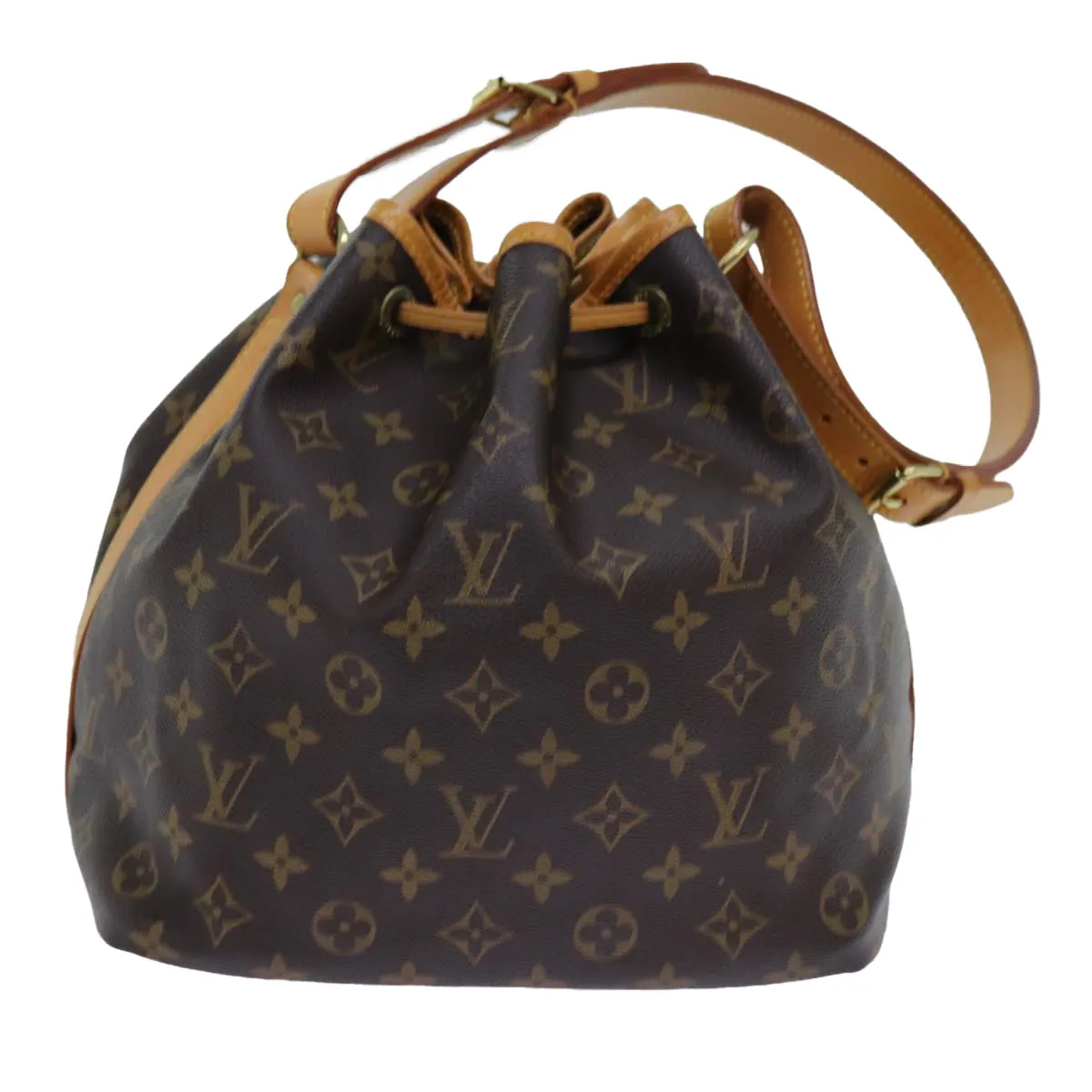 LOUIS VUITTON Monogram Petit Noe Shoulder Bag M42226 LV yk11627