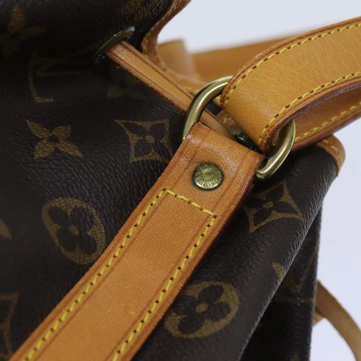 LOUIS VUITTON Monogram Petit Noe Shoulder Bag M42226 LV yk11627