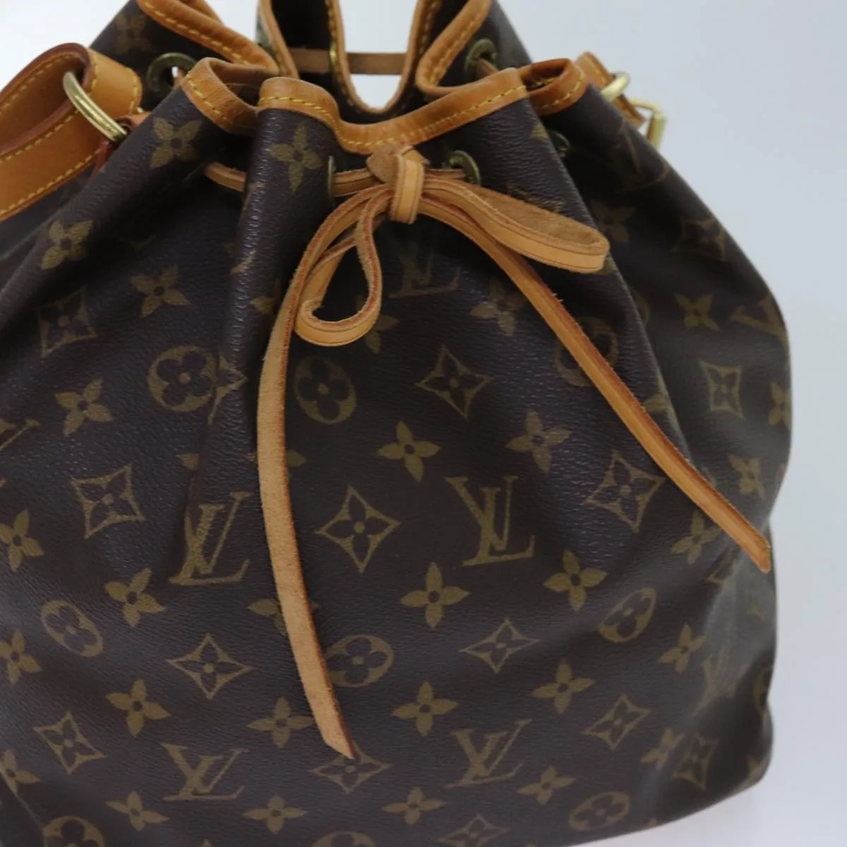 LOUIS VUITTON Monogram Petit Noe Shoulder Bag M42226 LV yk11627