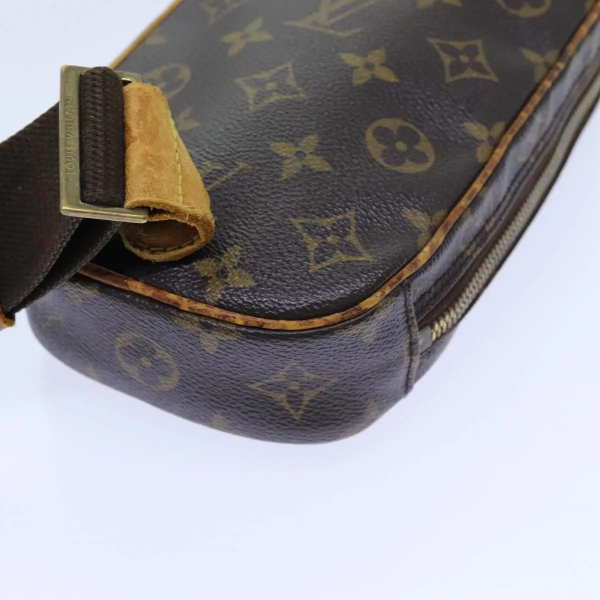 LOUIS VUITTON Monogram Pochette Gange Shoulder Bag M51870 LV 70867