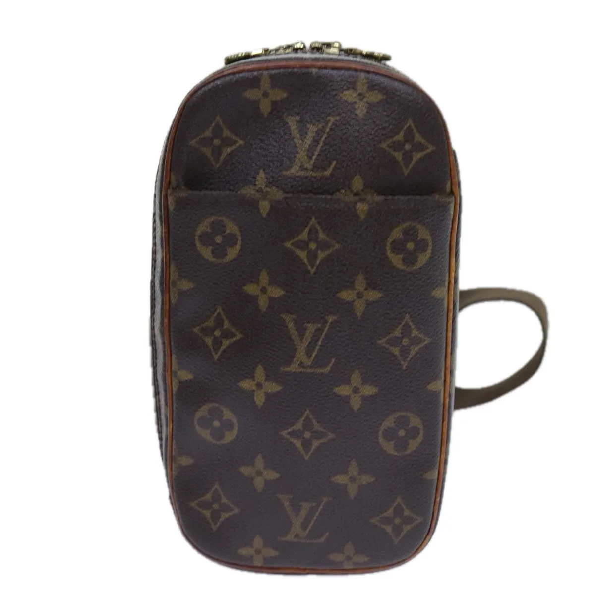 LOUIS VUITTON Monogram Pochette Gange Shoulder Bag M51870 LV 70867