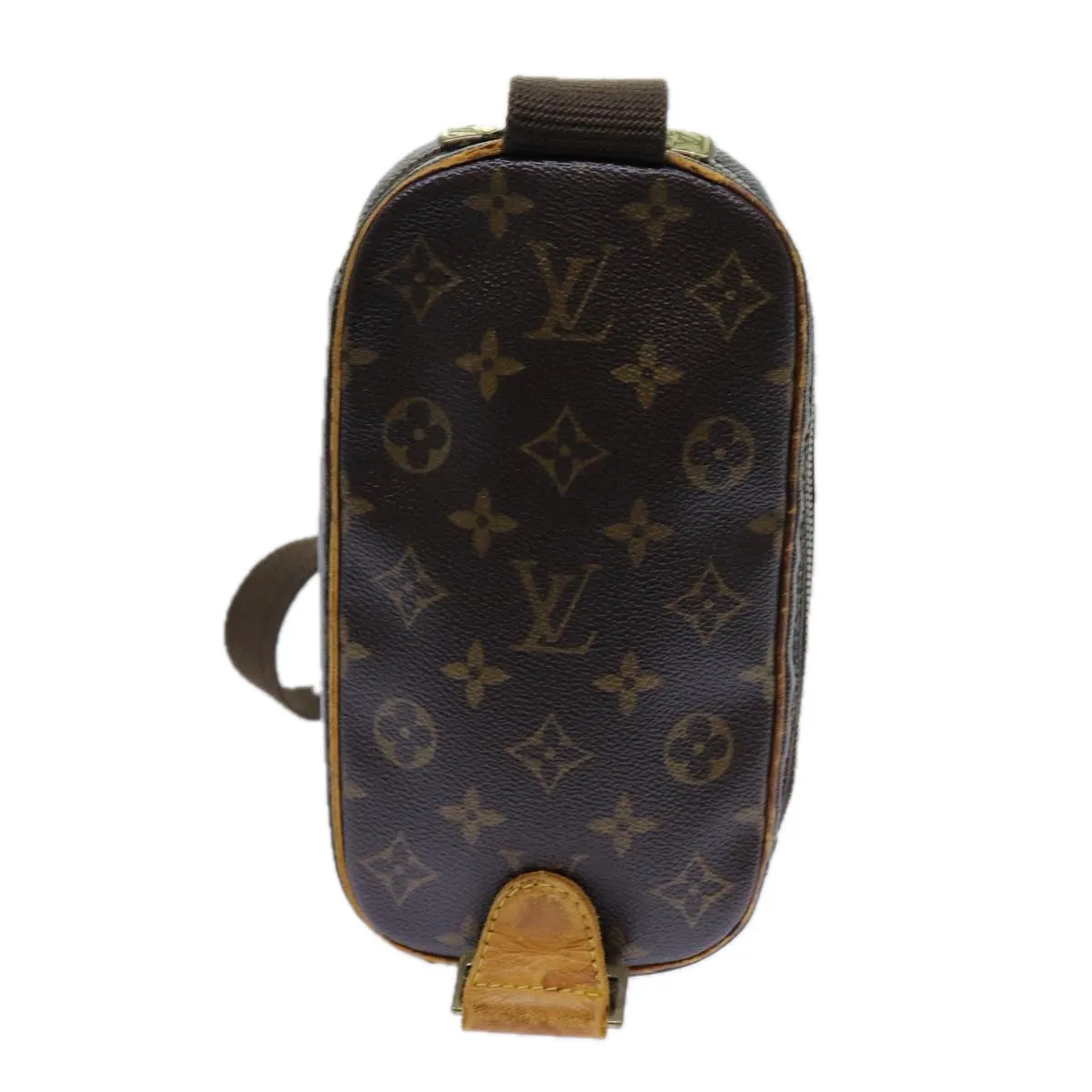 LOUIS VUITTON Monogram Pochette Gange Shoulder Bag M51870 LV 70867
