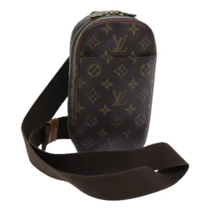 LOUIS VUITTON Monogram Pochette Gange Shoulder Bag M51870 LV 70867