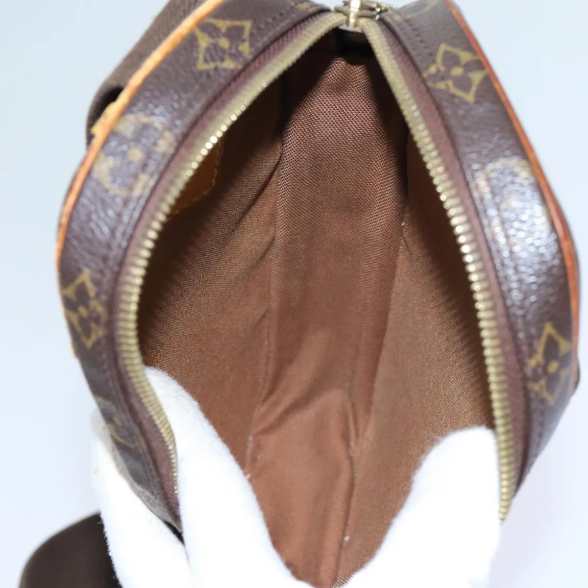 LOUIS VUITTON Monogram Pochette Gange Shoulder Bag M51870 LV 70867