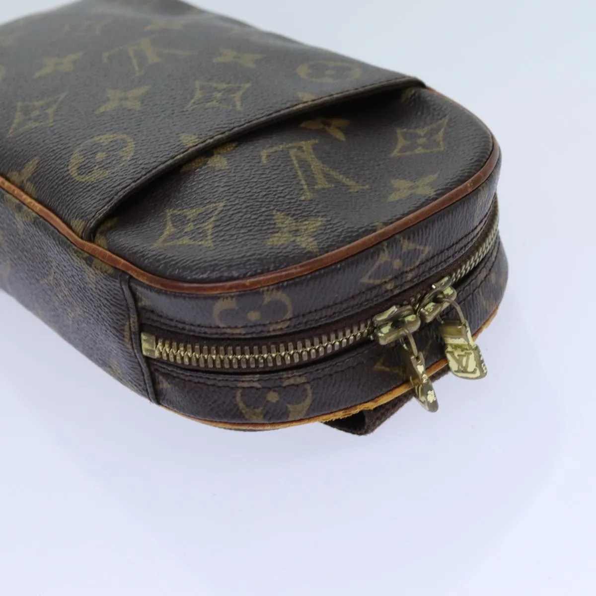 LOUIS VUITTON Monogram Pochette Gange Shoulder Bag M51870 LV 70867