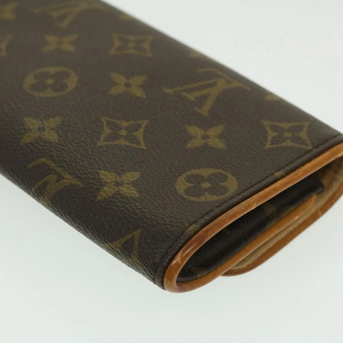 LOUIS VUITTON Monogram Pochette Twin PM Shoulder Bag M51854 LV bs1247