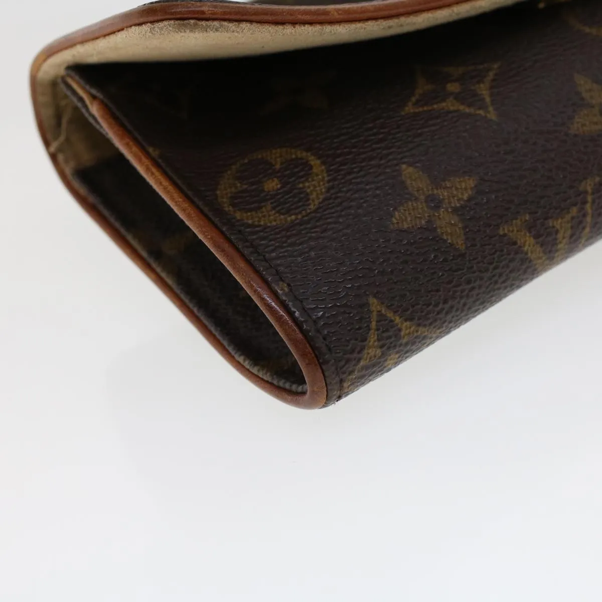 LOUIS VUITTON Monogram Pochette Twin PM Shoulder Bag M51854 LV rd5215