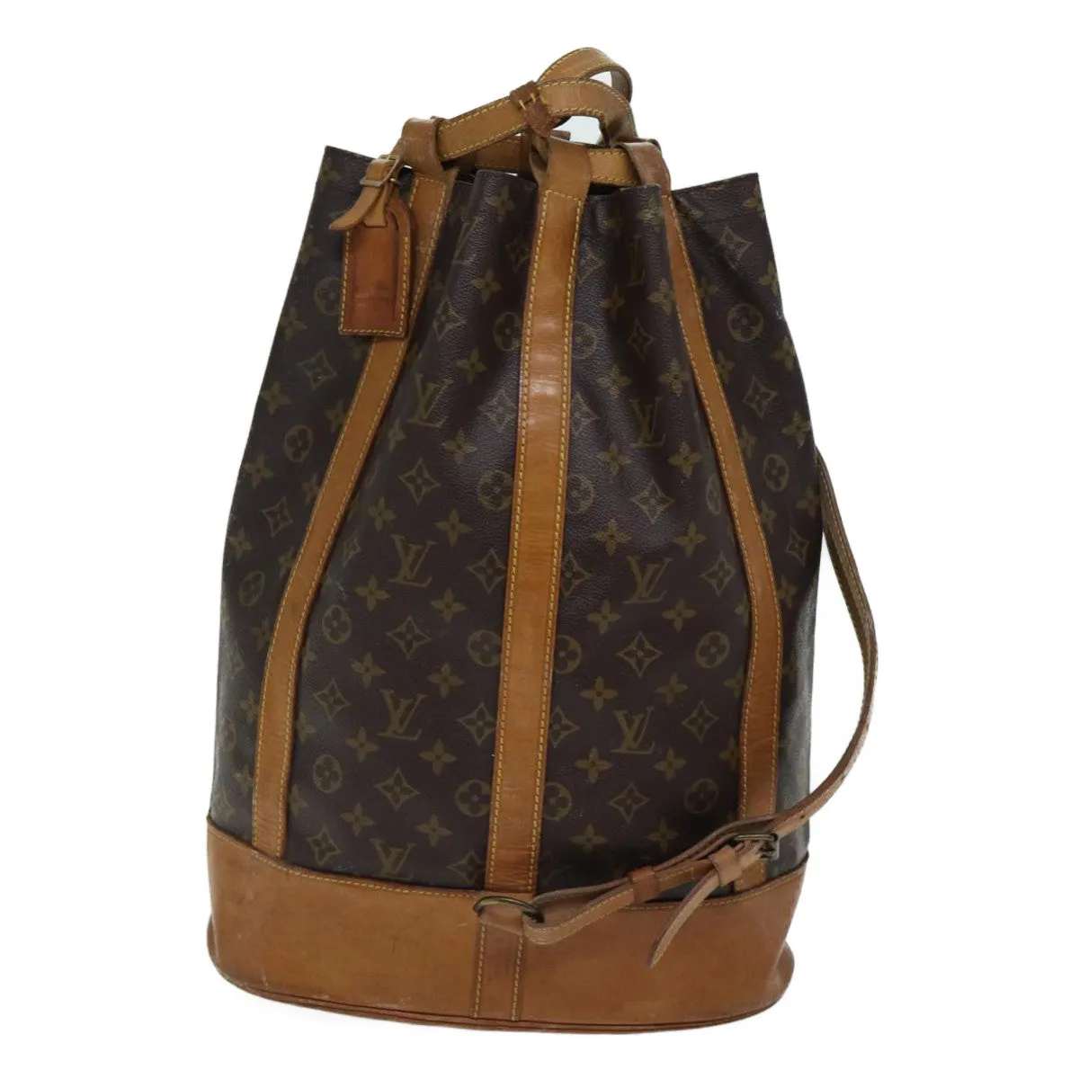 LOUIS VUITTON Monogram Randonnee GM Shoulder Bag M42244 LV 71292