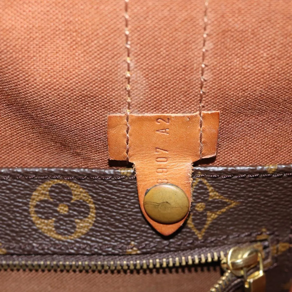 LOUIS VUITTON Monogram Randonnee GM Shoulder Bag M42244 LV 71292