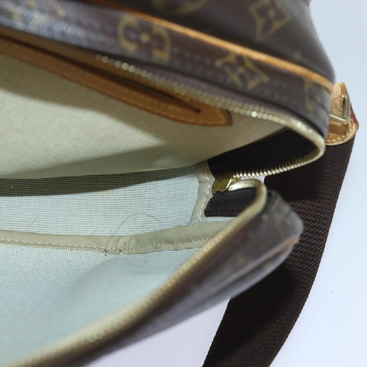 LOUIS VUITTON Monogram Reporter PM Shoulder Bag M45254 LV bs16305