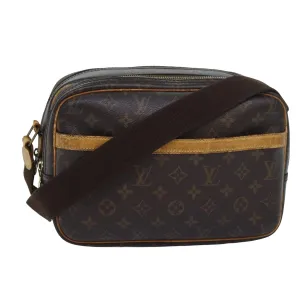 LOUIS VUITTON Monogram Reporter PM Shoulder Bag M45254 LV bs16305