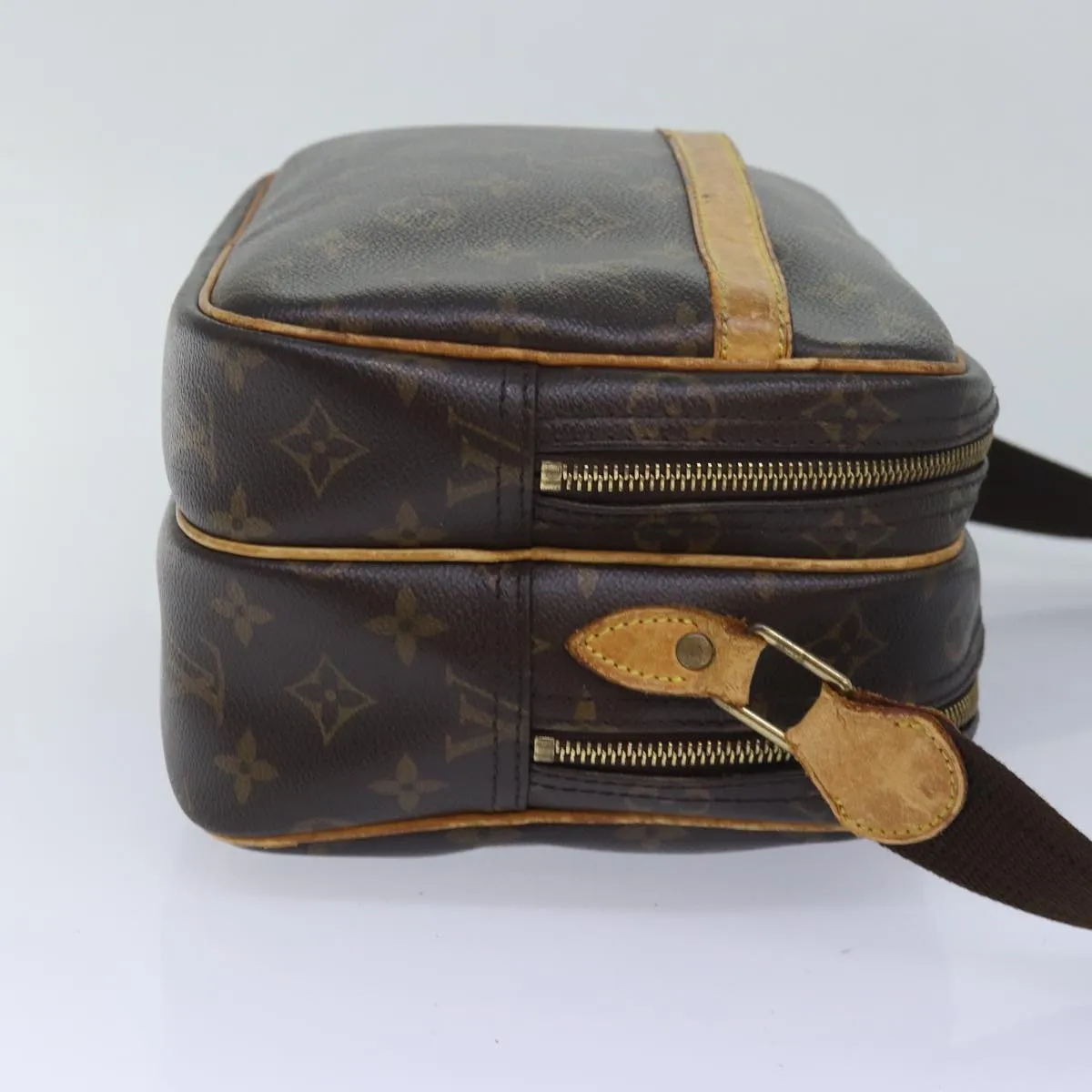 LOUIS VUITTON Monogram Reporter PM Shoulder Bag M45254 LV bs16305
