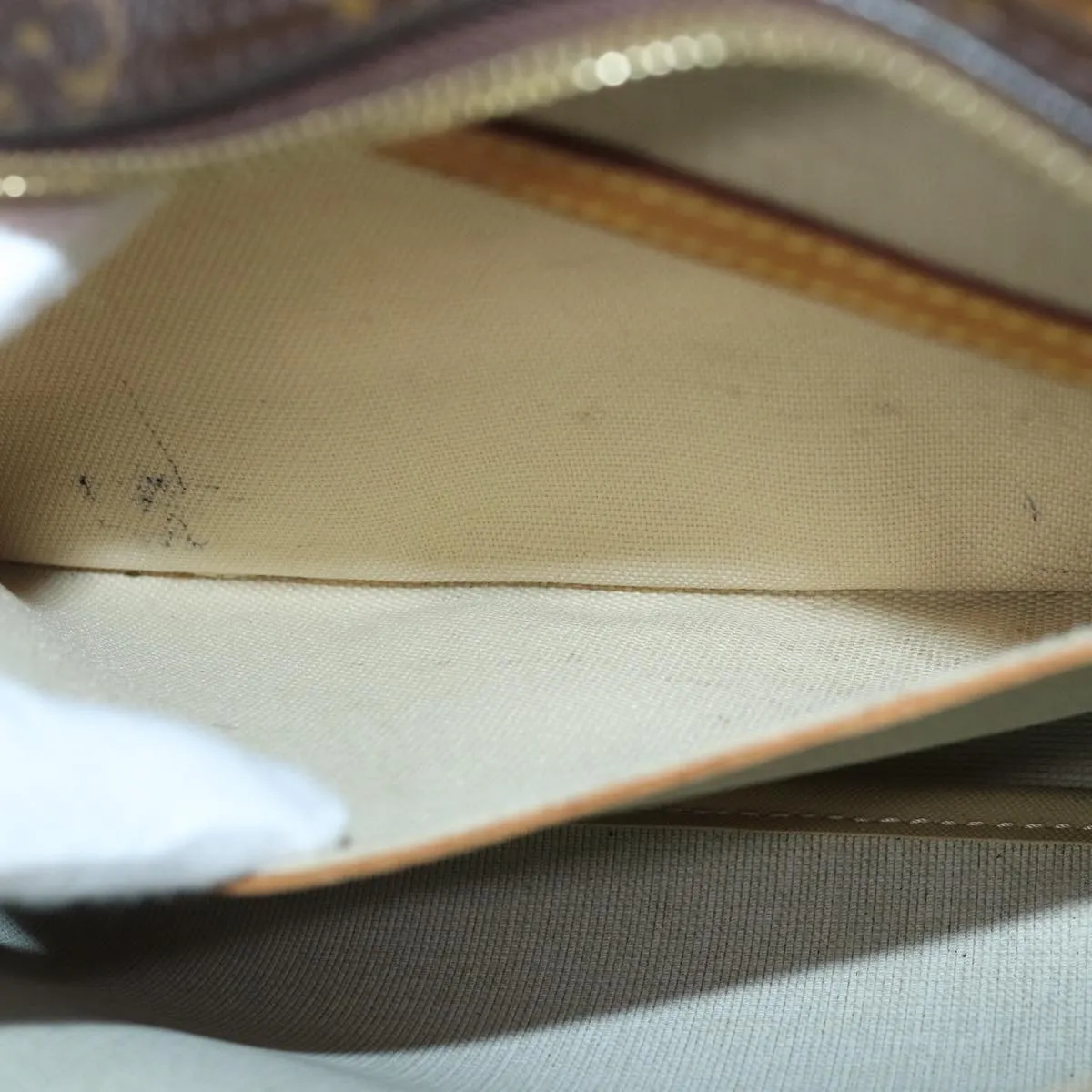 LOUIS VUITTON Monogram Reporter PM Shoulder Bag M45254 LV bs16305