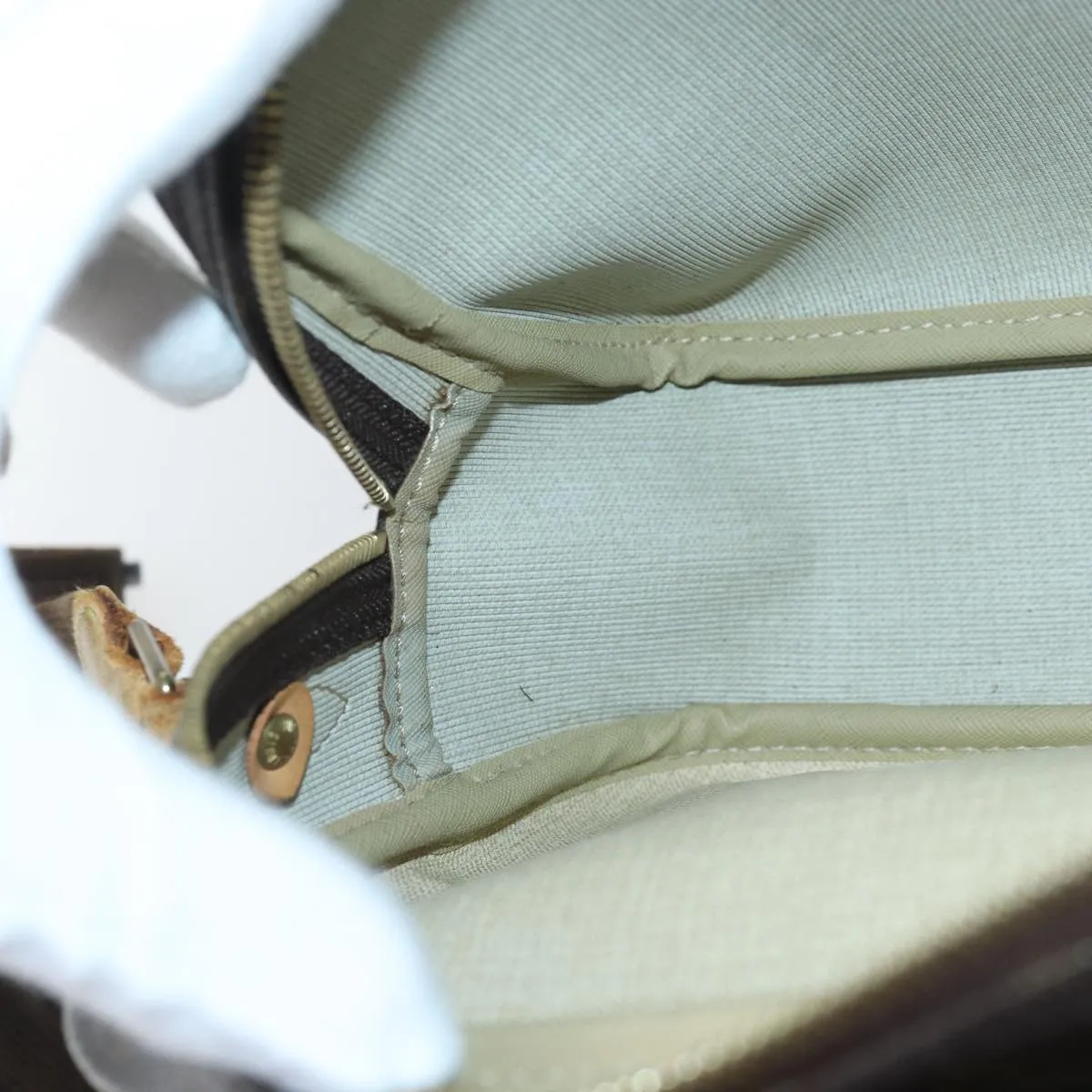 LOUIS VUITTON Monogram Reporter PM Shoulder Bag M45254 LV bs16305