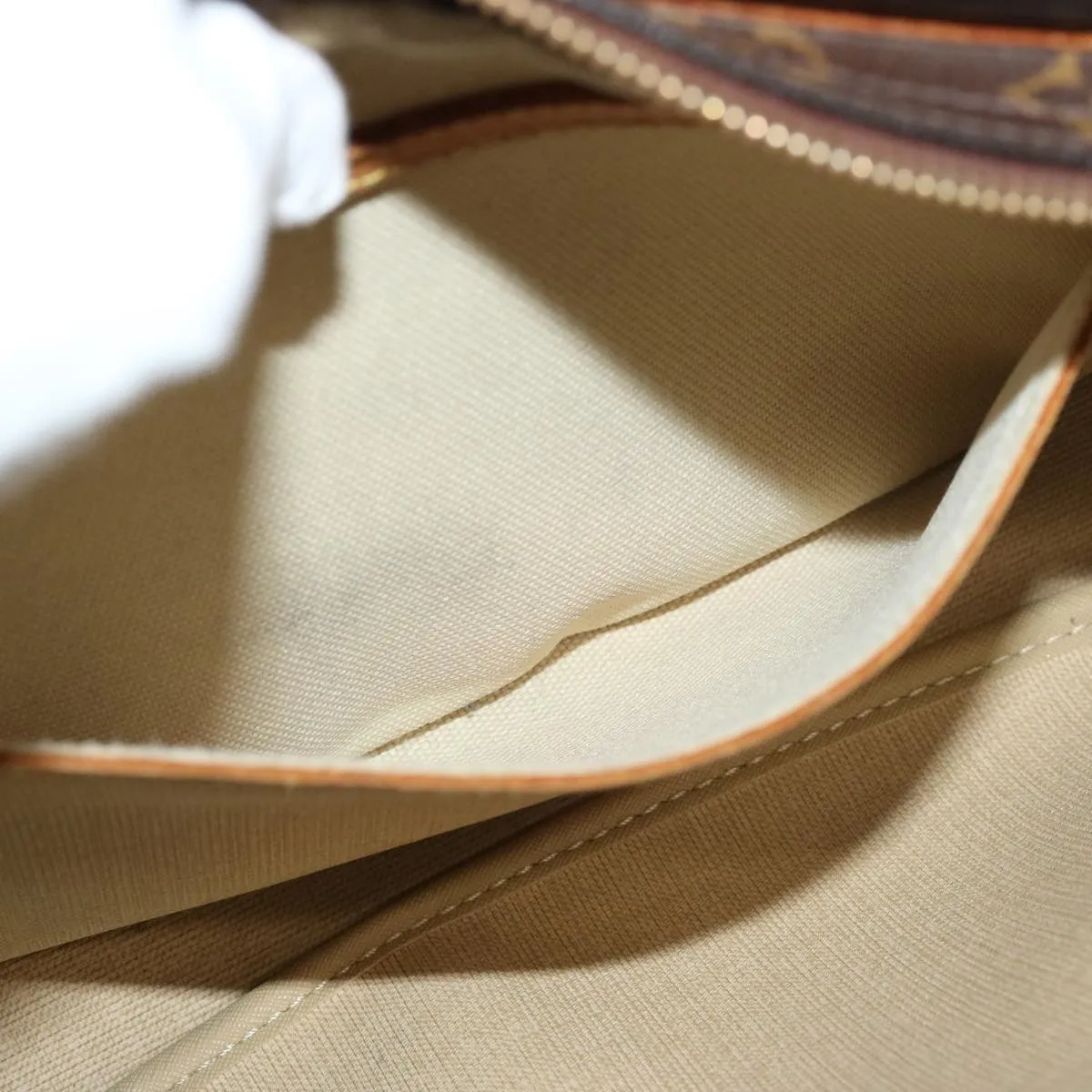 LOUIS VUITTON Monogram Reporter PM Shoulder Bag M45254 LV yk12838