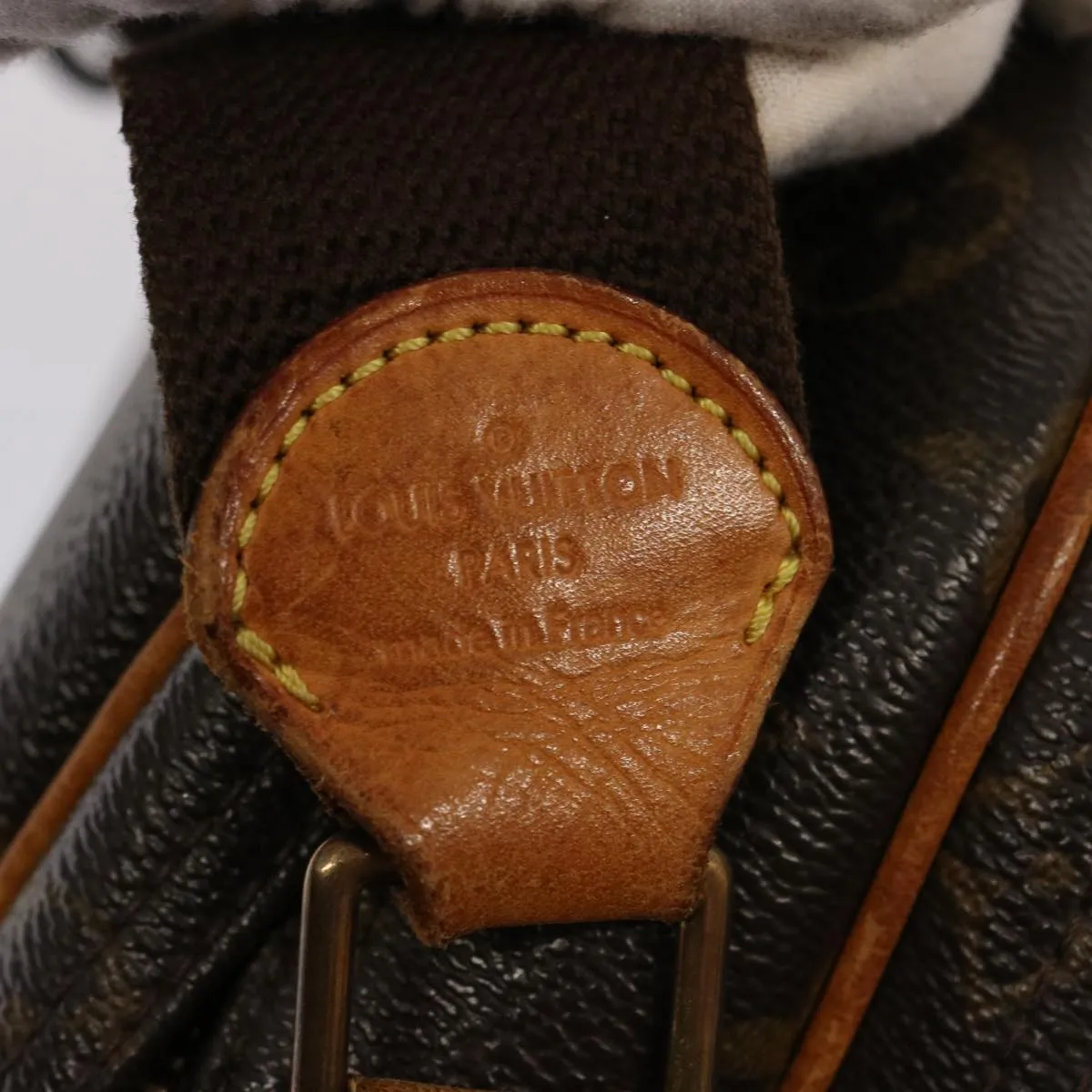 LOUIS VUITTON Monogram Reporter PM Shoulder Bag M45254 LV yk12838