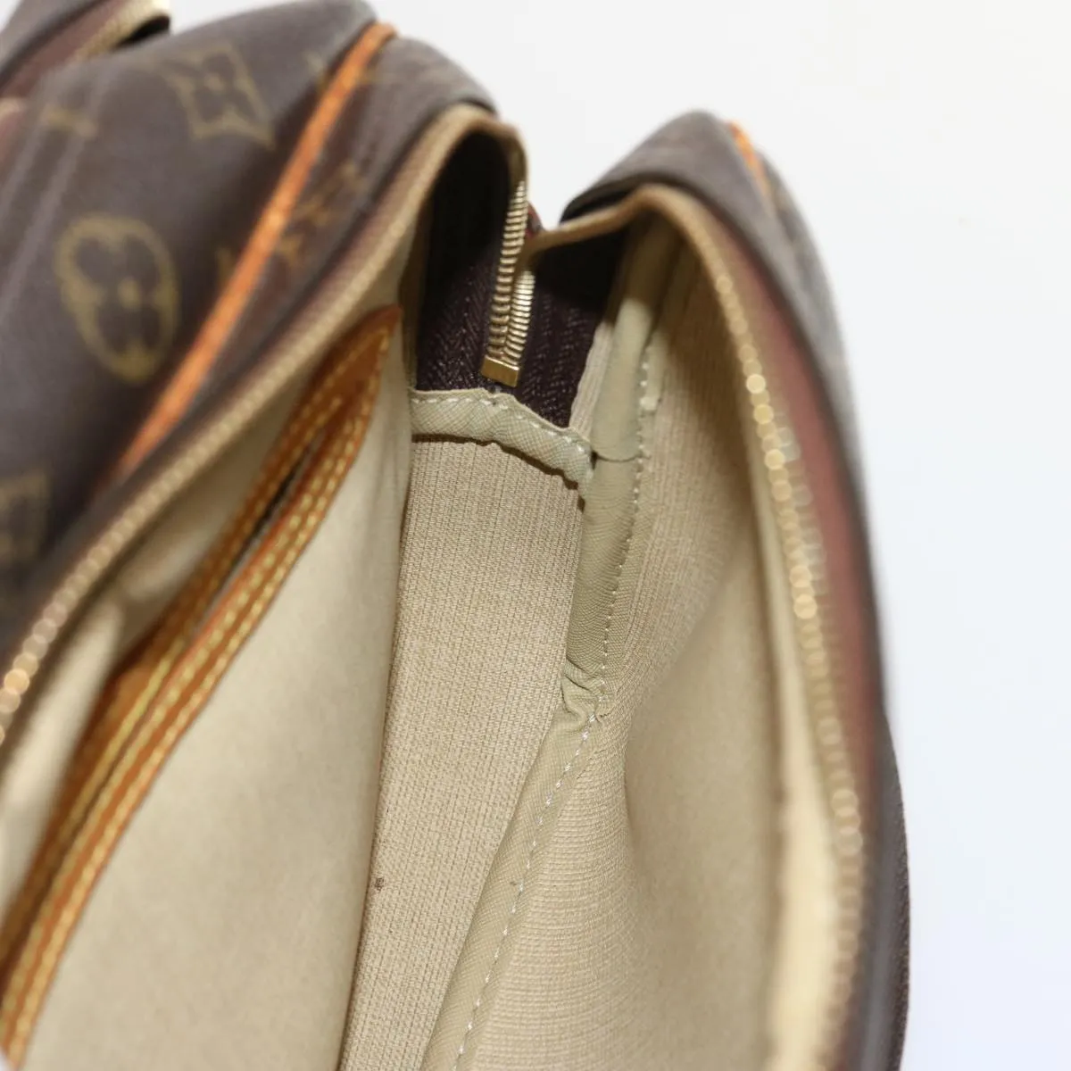 LOUIS VUITTON Monogram Reporter PM Shoulder Bag M45254 LV yk12838