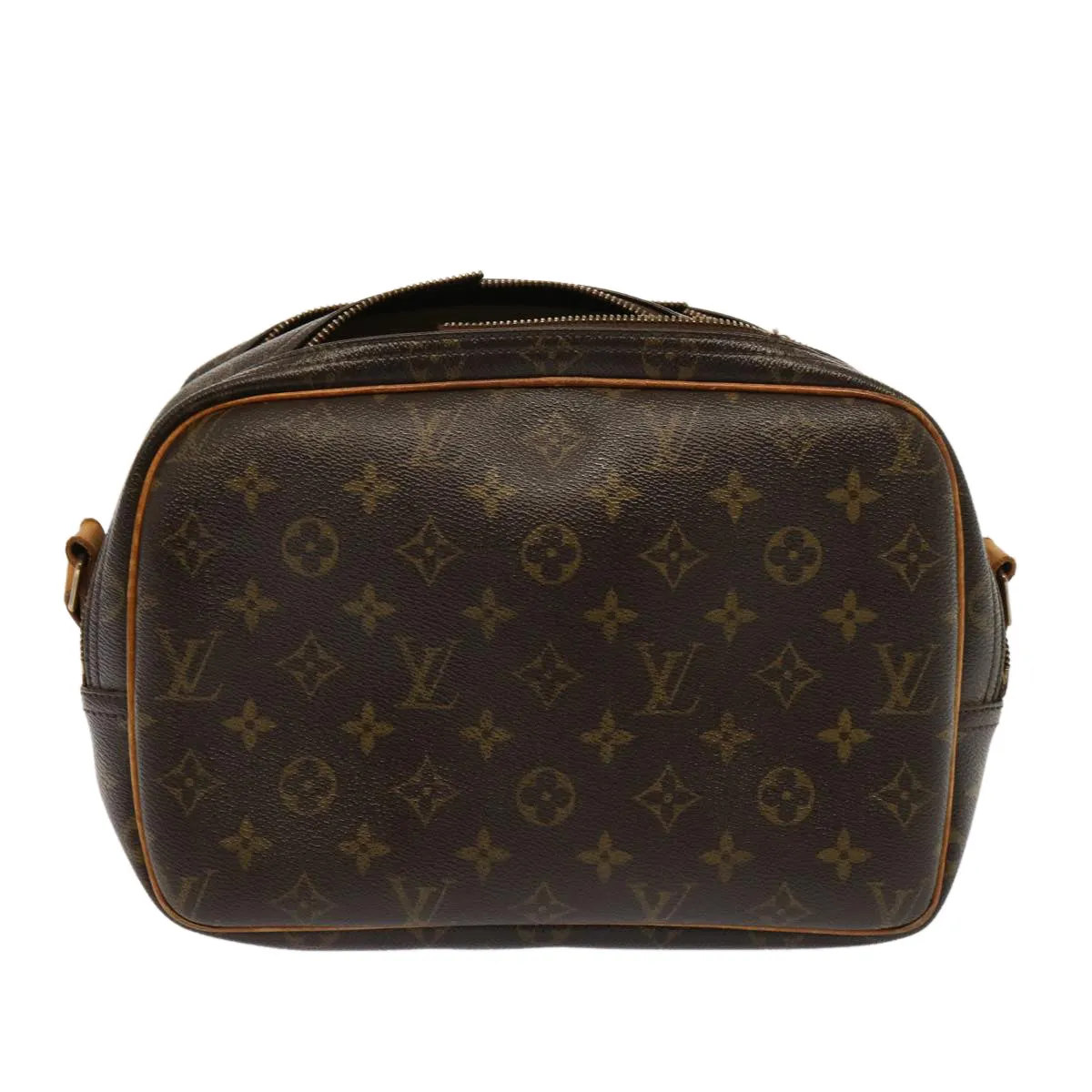 LOUIS VUITTON Monogram Reporter PM Shoulder Bag M45254 LV yk12838