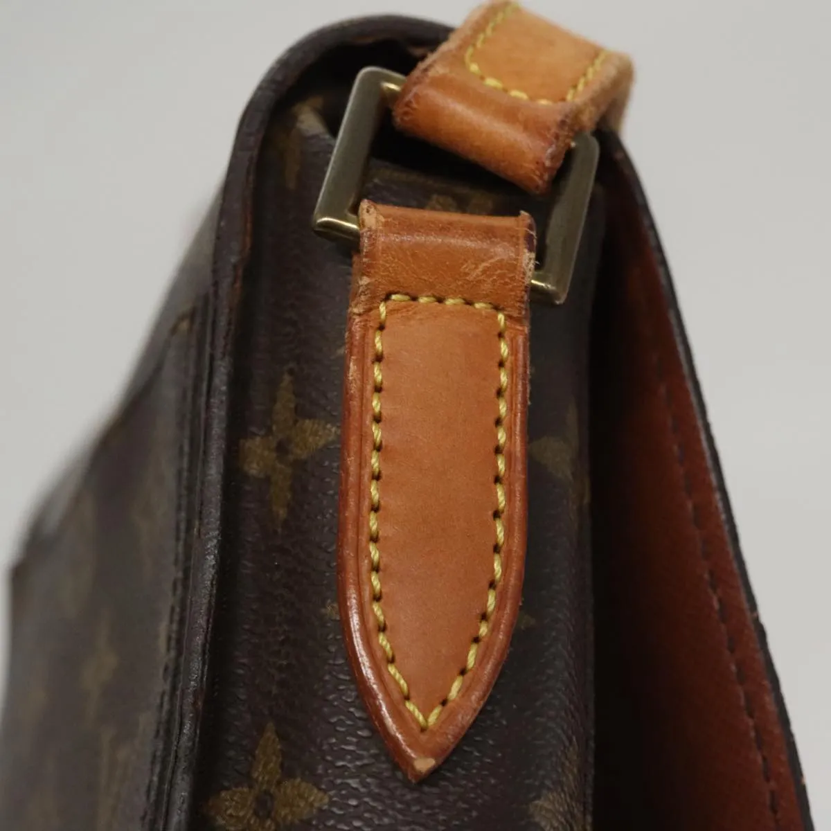 LOUIS VUITTON Monogram Saint Cloud GM Shoulder Bag M51242 LV 109736