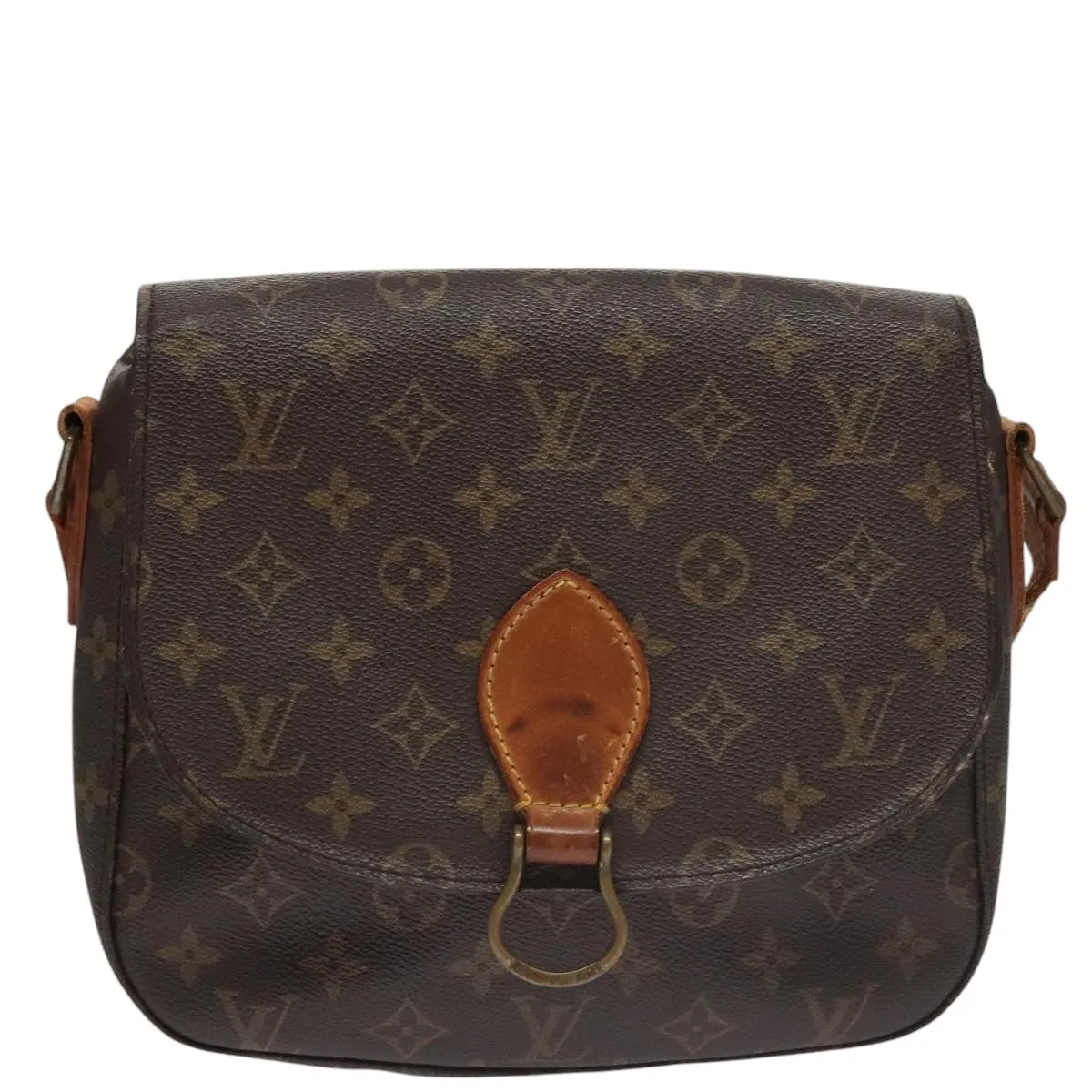 LOUIS VUITTON Monogram Saint Cloud GM Shoulder Bag M51242 LV 109736