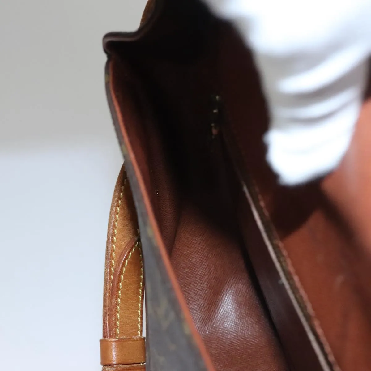 LOUIS VUITTON Monogram Saint Cloud GM Shoulder Bag M51242 LV 109736