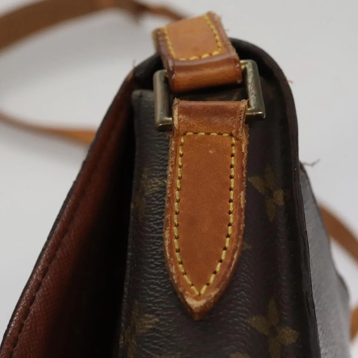 LOUIS VUITTON Monogram Saint Cloud GM Shoulder Bag M51242 LV 109736