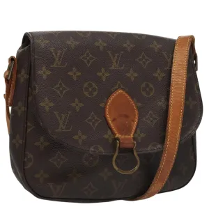 LOUIS VUITTON Monogram Saint Cloud GM Shoulder Bag M51242 LV 109736