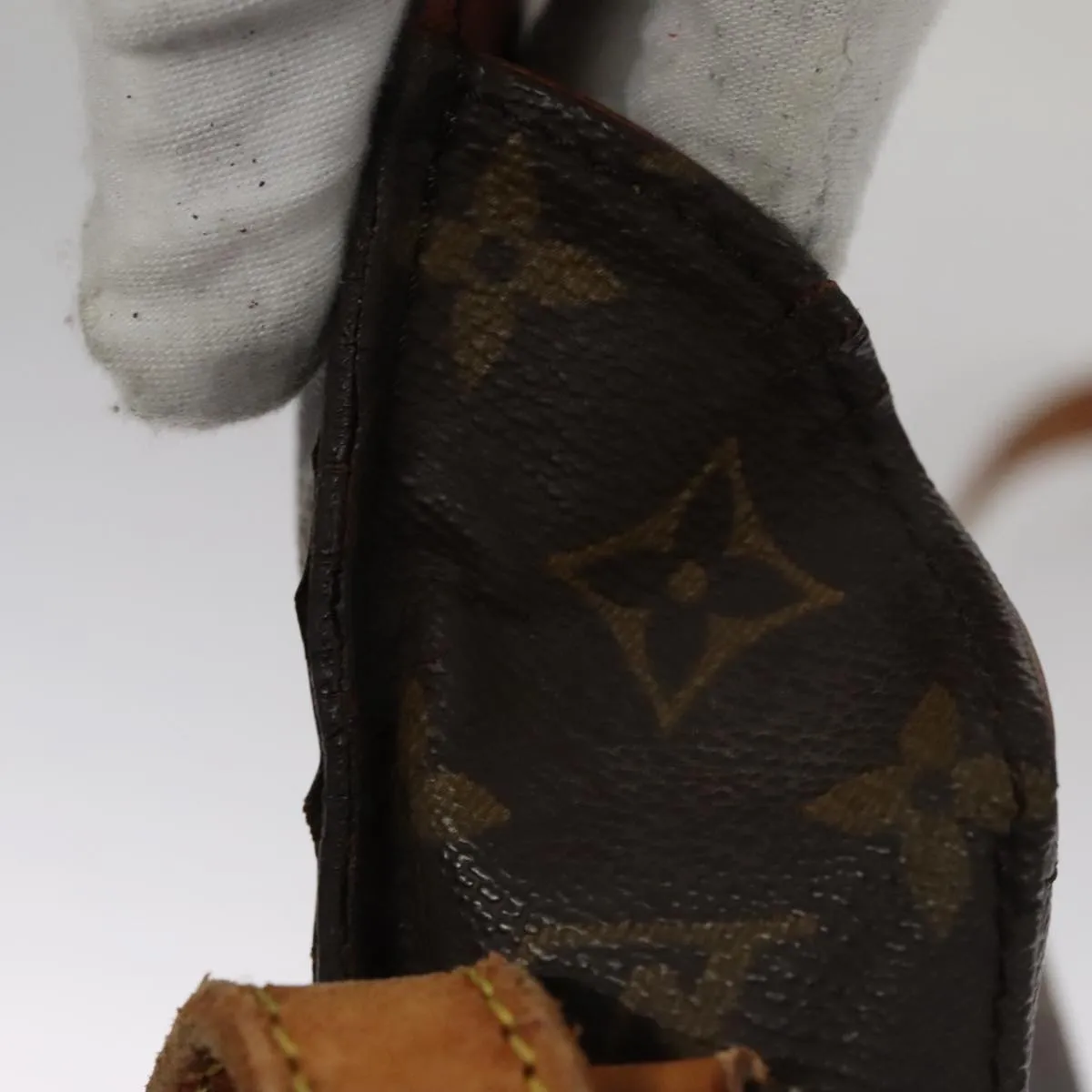 LOUIS VUITTON Monogram Saint Cloud GM Shoulder Bag M51242 LV 109736