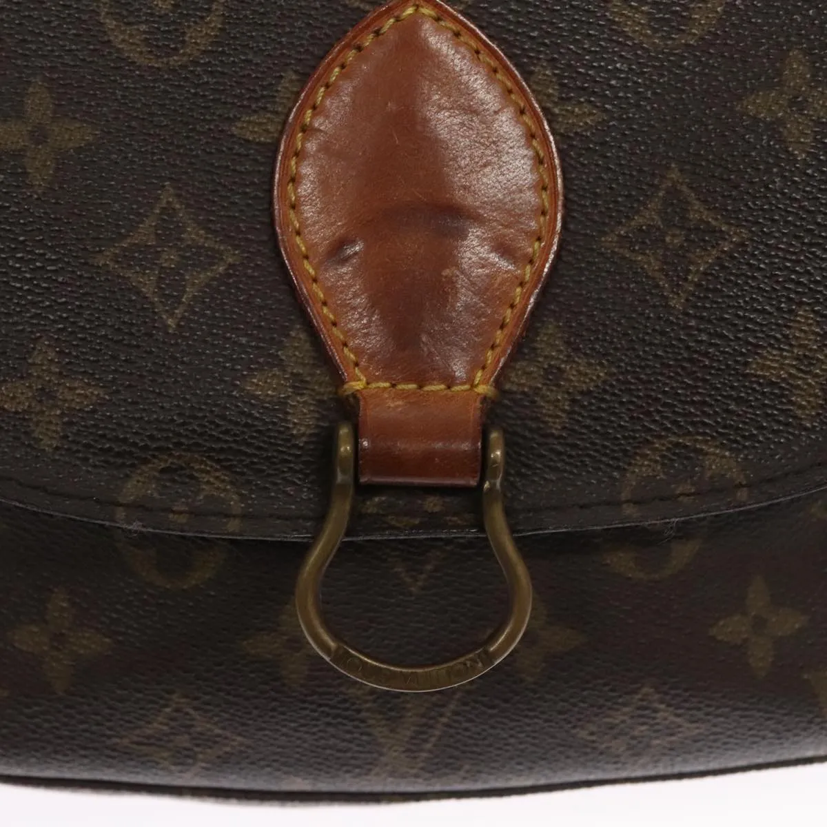 LOUIS VUITTON Monogram Saint Cloud GM Shoulder Bag M51242 LV 109736