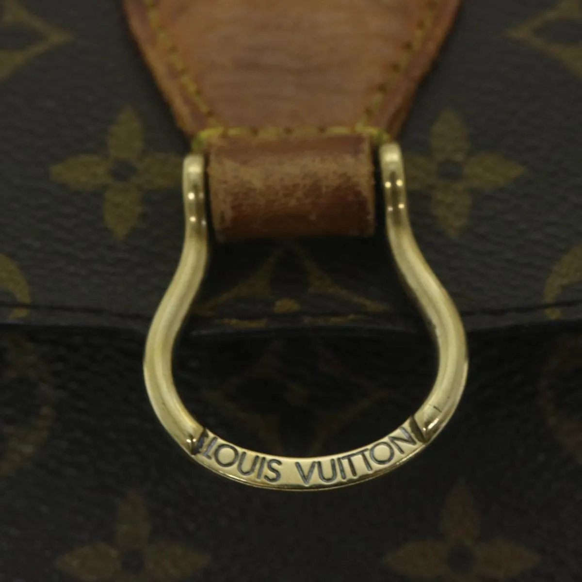 LOUIS VUITTON Monogram Saint Cloud GM Shoulder Bag M51242 LV 64057