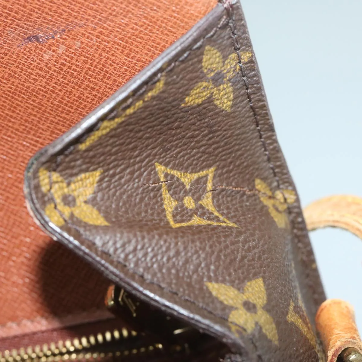 LOUIS VUITTON Monogram Saint Cloud GM Shoulder Bag M51242 LV 64057