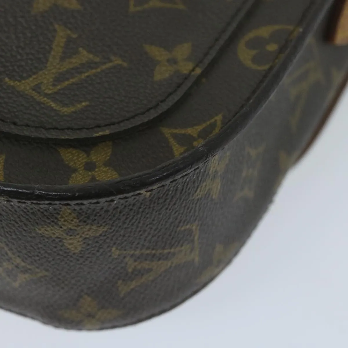 LOUIS VUITTON Monogram Saint Cloud GM Shoulder Bag M51242 LV 64057