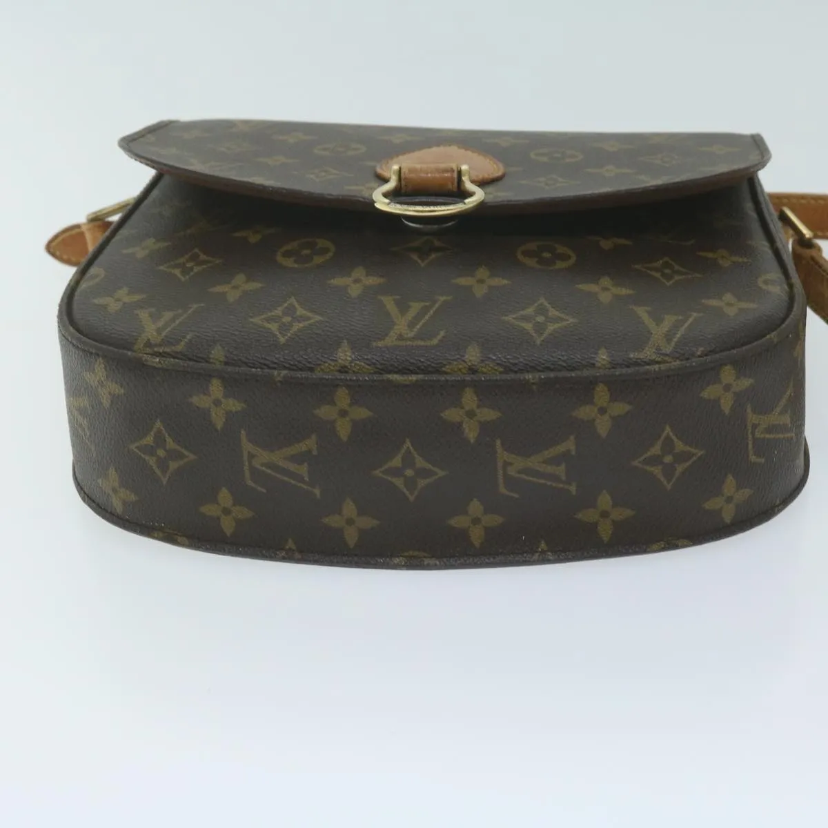 LOUIS VUITTON Monogram Saint Cloud GM Shoulder Bag M51242 LV 64057