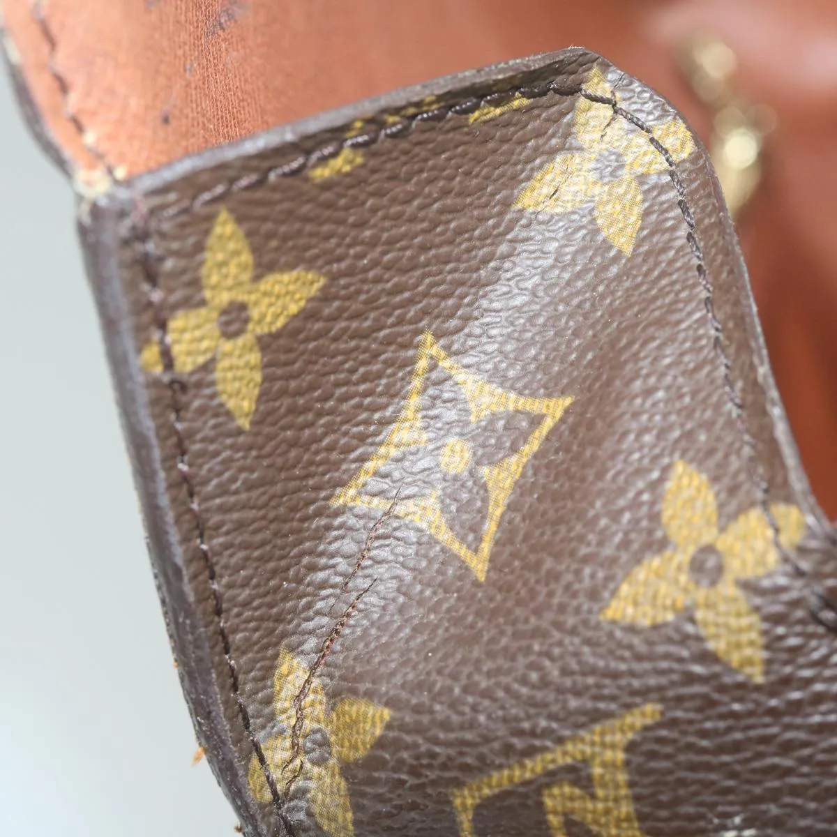 LOUIS VUITTON Monogram Saint Cloud GM Shoulder Bag M51242 LV 64057