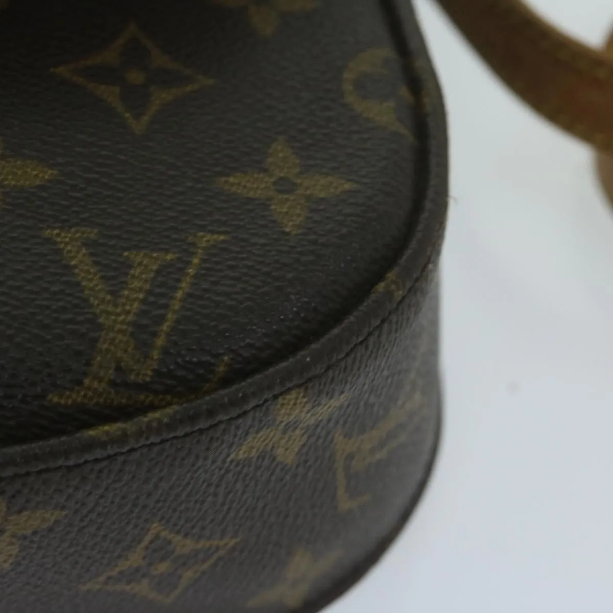 LOUIS VUITTON Monogram Saint Cloud GM Shoulder Bag M51242 LV 64057