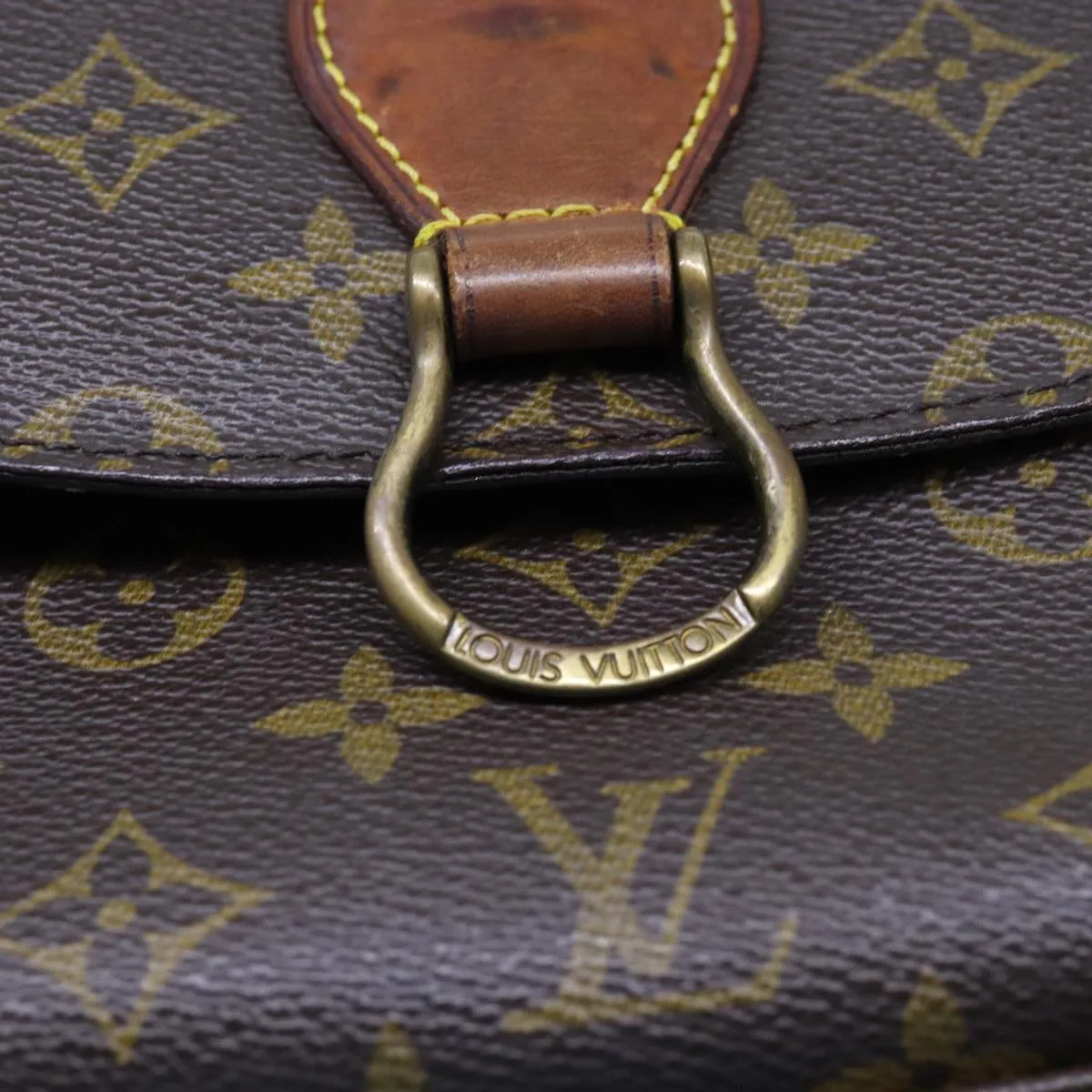 LOUIS VUITTON Monogram Saint Cloud GM Shoulder Bag M51242 LV 70697