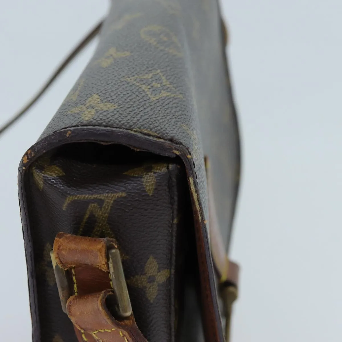 LOUIS VUITTON Monogram Saint Cloud GM Shoulder Bag M51242 LV 70697