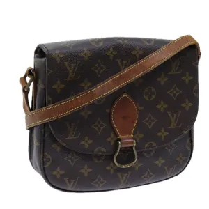 LOUIS VUITTON Monogram Saint Cloud GM Shoulder Bag M51242 LV 70697