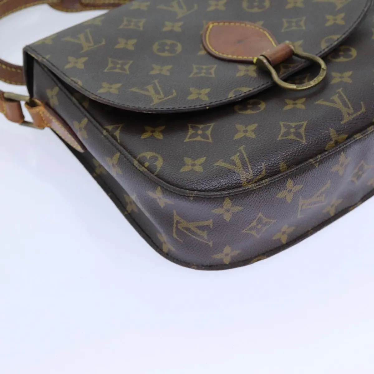 LOUIS VUITTON Monogram Saint Cloud GM Shoulder Bag M51242 LV 70697
