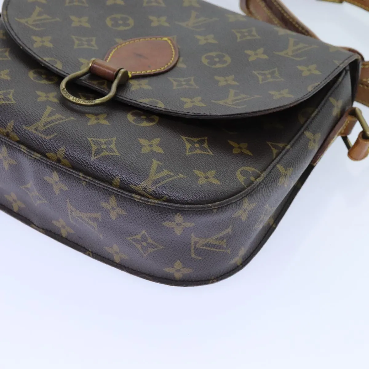 LOUIS VUITTON Monogram Saint Cloud GM Shoulder Bag M51242 LV 70697