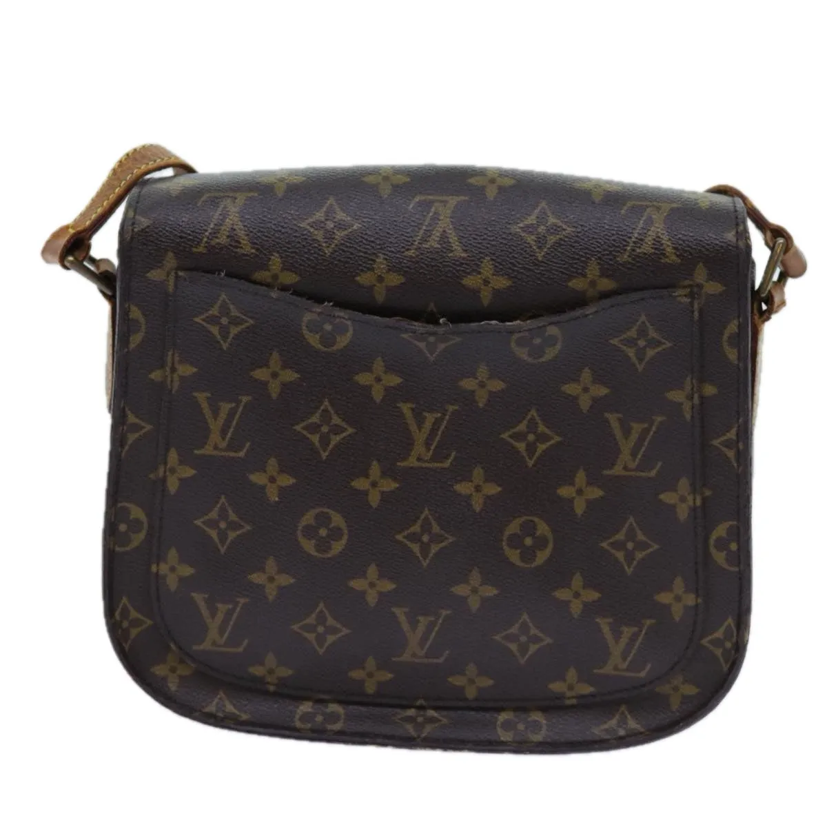 LOUIS VUITTON Monogram Saint Cloud GM Shoulder Bag M51242 LV 70697