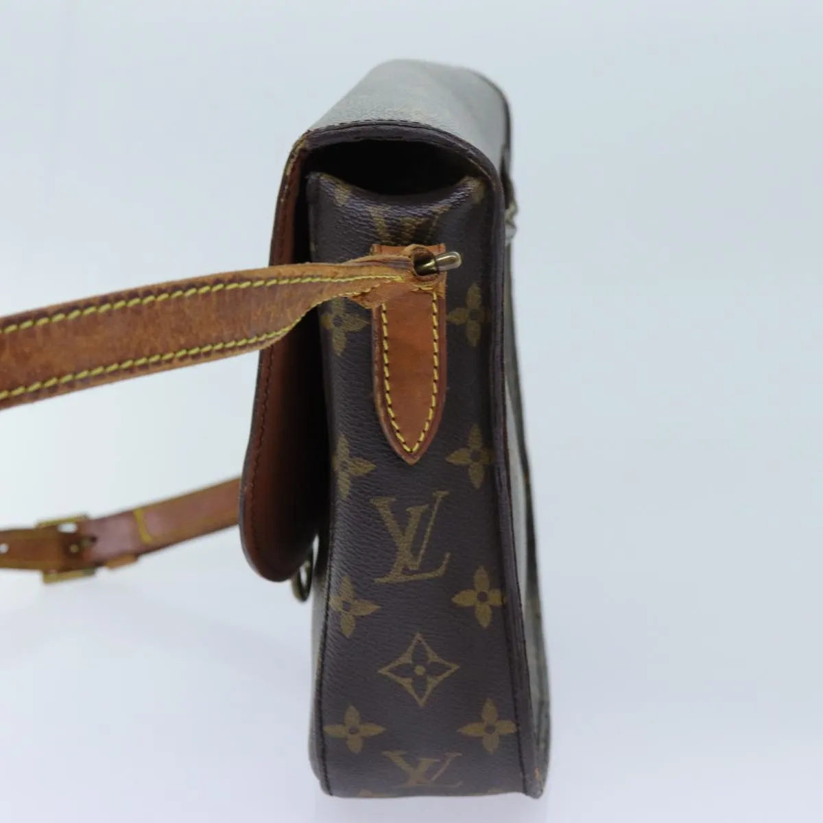 LOUIS VUITTON Monogram Saint Cloud GM Shoulder Bag M51242 LV 70697