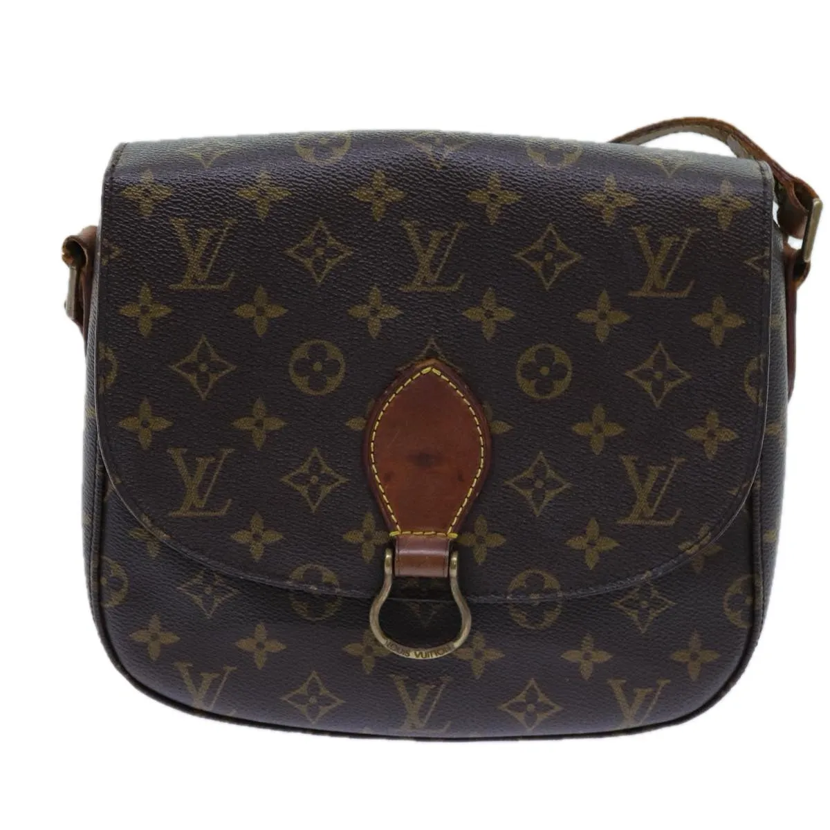 LOUIS VUITTON Monogram Saint Cloud GM Shoulder Bag M51242 LV 70697
