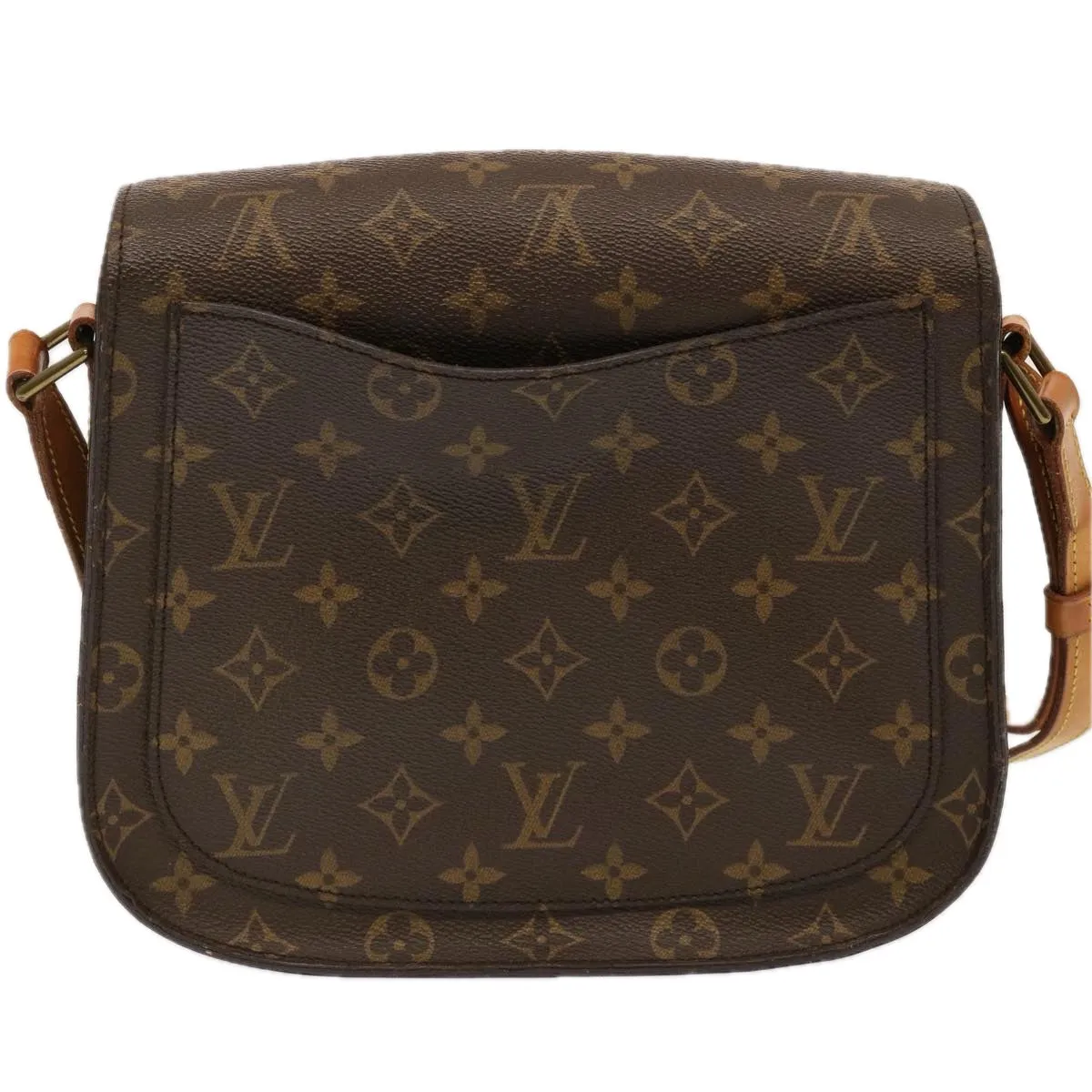 LOUIS VUITTON Monogram Saint Cloud GM Shoulder Bag M51242 LV 71158