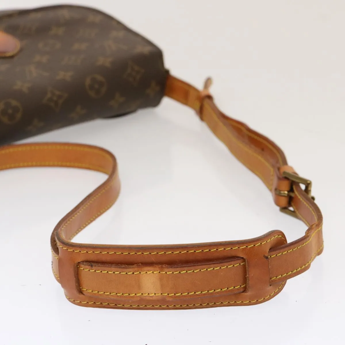LOUIS VUITTON Monogram Saint Cloud GM Shoulder Bag M51242 LV 71158