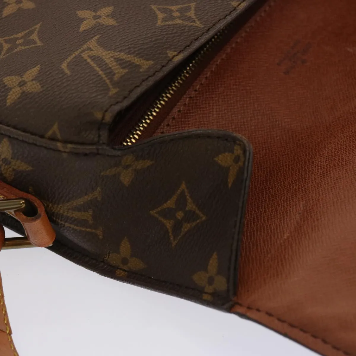 LOUIS VUITTON Monogram Saint Cloud GM Shoulder Bag M51242 LV 71158
