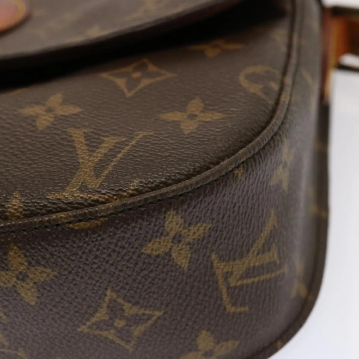 LOUIS VUITTON Monogram Saint Cloud GM Shoulder Bag M51242 LV 71158