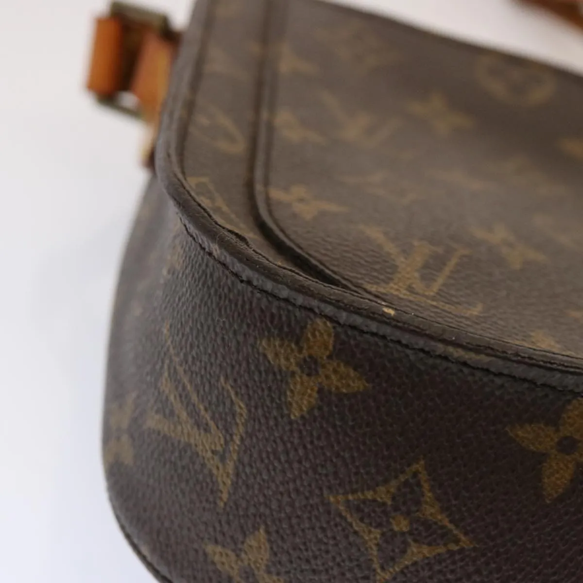 LOUIS VUITTON Monogram Saint Cloud GM Shoulder Bag M51242 LV 71158